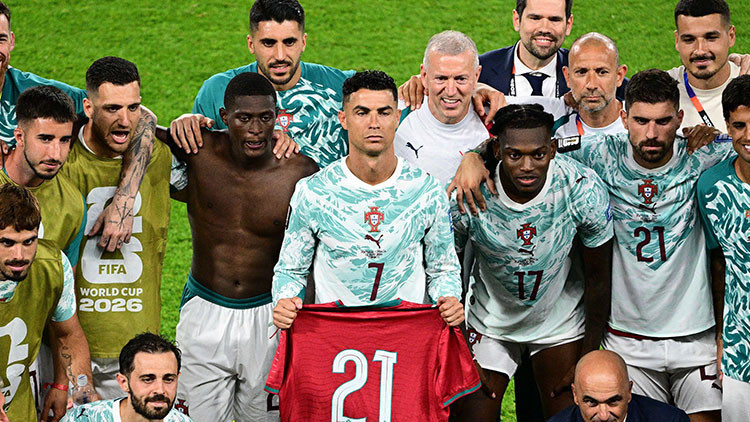 Portekiz-Hırvatistan maçı sonrası Ronaldo'dan duygusal konuşma: Jota'nın ışığı bizi aydınlatıyor