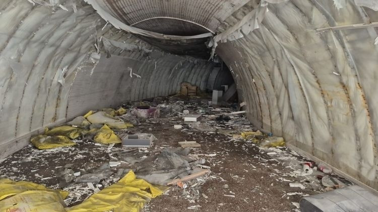 Görenler şoke oldu! 2. Dünya Savaşı’ndan kalma sığınak çıktı