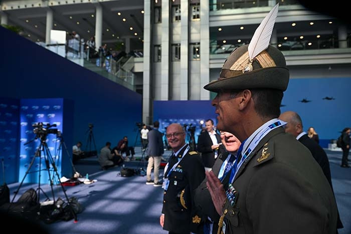  NATO zirvesi için hazırlıklar tamamlandı İşte zirveden görüntüler