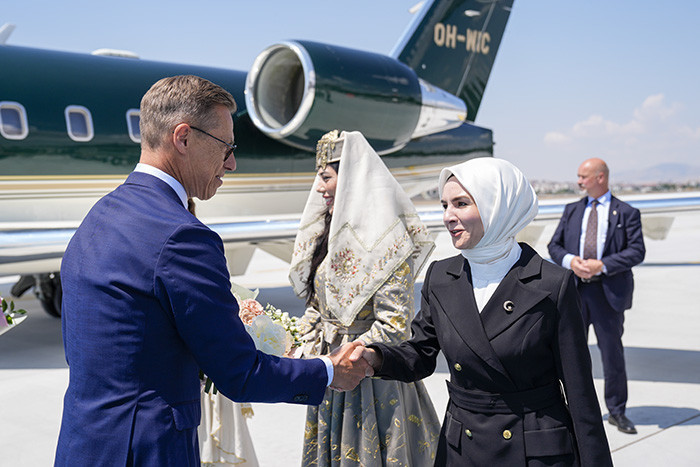 NATO zirvesi için hazırlıklar tamamlandı Trumpa yeniçeri ve mehter takımı eşliğinde karşılama | İşte zirveden görüntüler