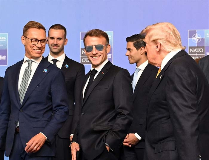 Erdoğan liderleri karşıladı, aile fotoğrafı çekildi NATO Liderler Zirvesinden dikkat çeken kareler...