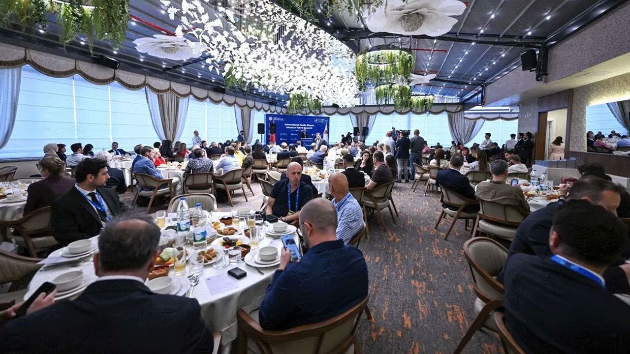 NATO Zirvesi gala yemeğinde Şef Fatih Tutak imzası
