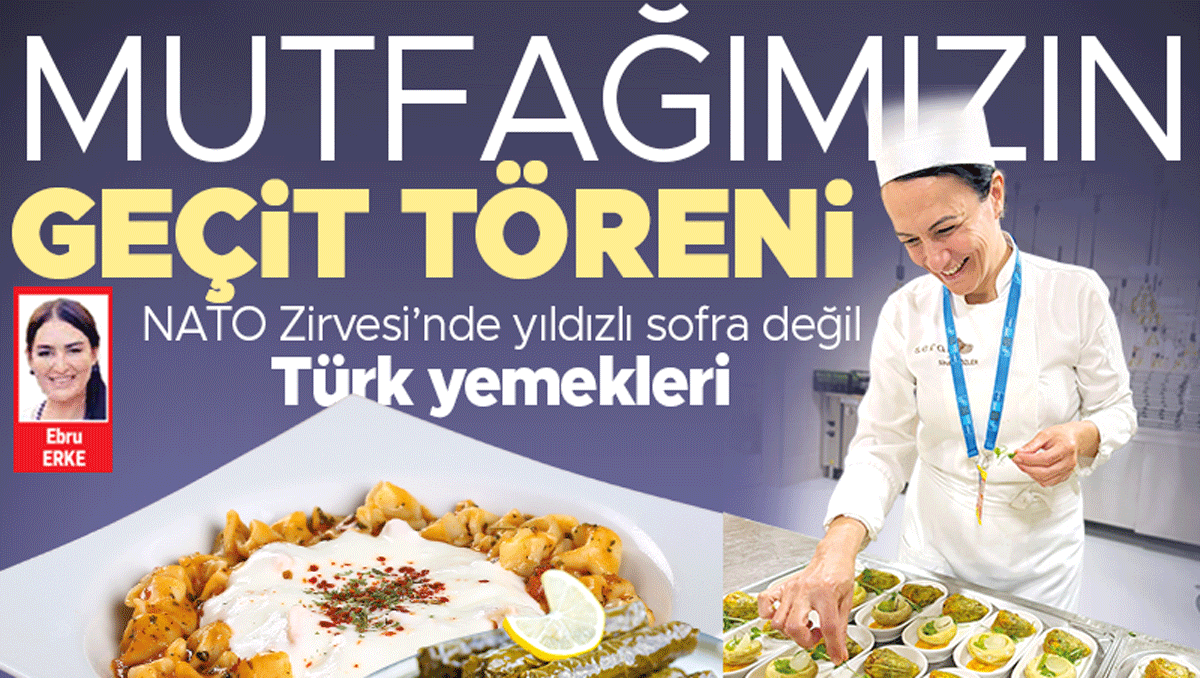 NATO Zirvesi’nde yıldızlı Türk yemekleri... Sofra değil gastrodiplomasi