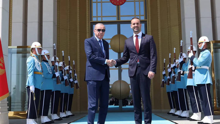 Cumhurbaşkanı Erdoğan, Karadağ Başbakanı Spajic’i kabul etti