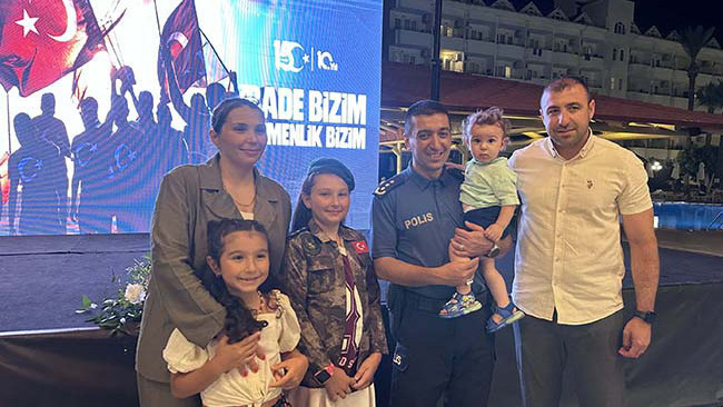 15 Temmuz şehidinin yeğenine duygulandıran hediye