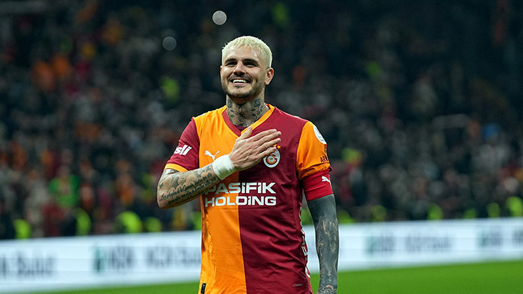 Mauro Icardi, Galatasaray'a goller ve kupalarla veda etti