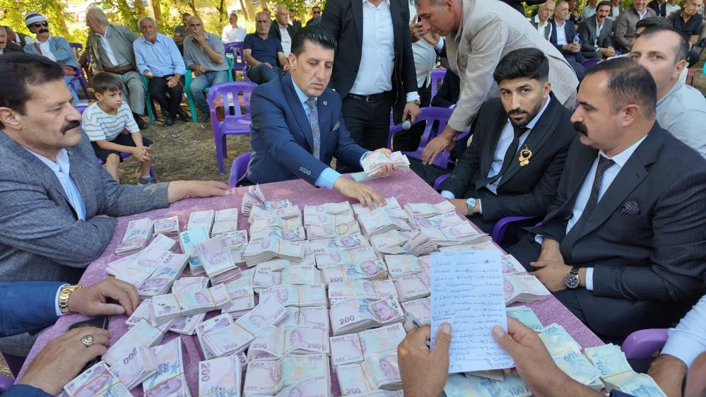 35 koyun kesildi, 6 milyon lira değerinde takı takıldı: Adetlerimiz çok güzel 35 koyun kesildi, 6 milyon lira değerinde takı takıldı: Adetlerimiz çok güzel