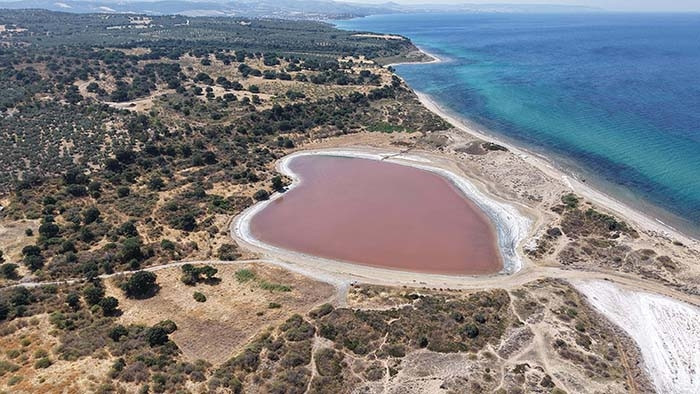 Yeniden pembe rengine büründü Yeniden pembe rengine büründü