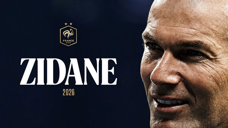 Fransa Milli Takımı’nın yeni teknik direktörü Zinedine Zidane oldu