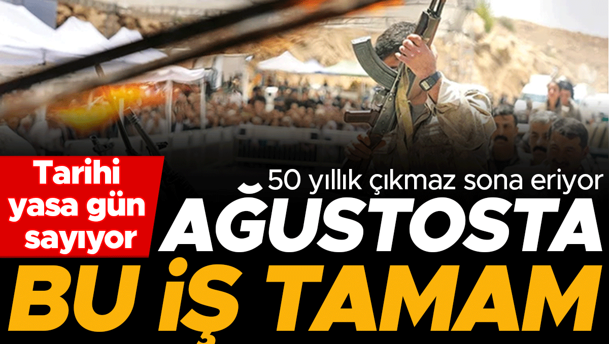 Hedef ağustosta Meclis’ten çıkarmak… Tarihi yasa gün sayıyor
