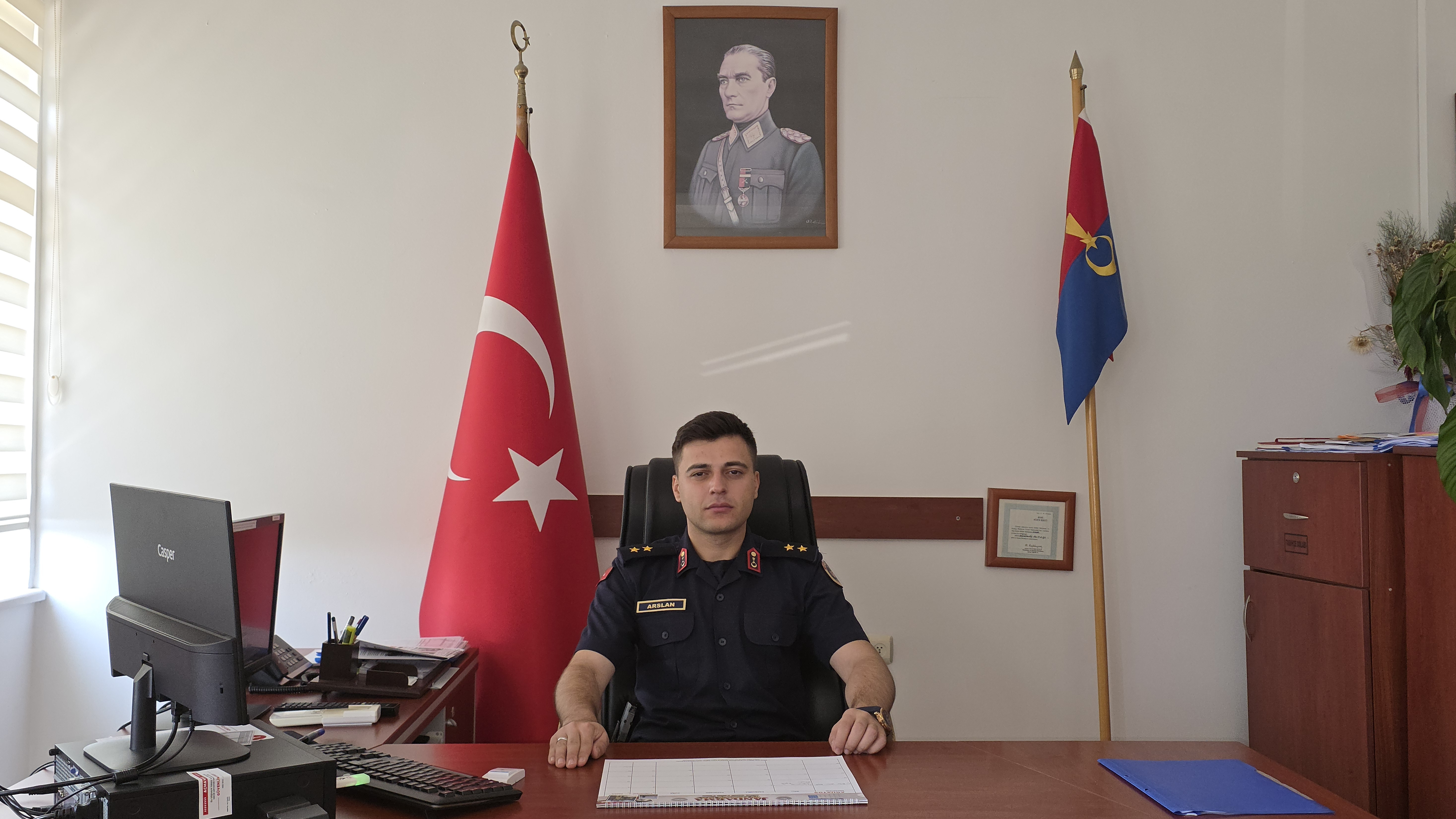 Amasya Haberleri - Gümüşhacıköy İlçe Jandarma Komutanı Arslan görevine başladı - Yerel Haberler