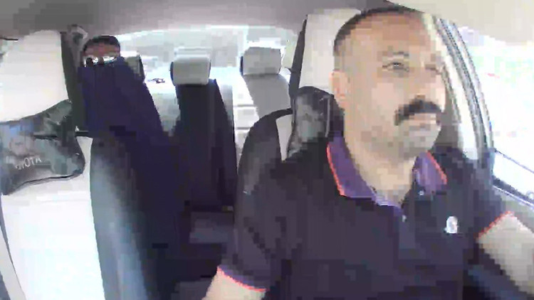 Gaziantep'te emekli polise kadın kılığında silahlı saldırı: Kaçış anı taksi kamerasında