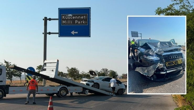 Bandırma Belediye Başkanı Mirza, trafik kazası geçirdi… 3 kişi yaralandı