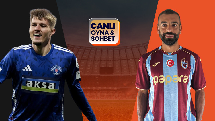 Trabzonspor, Kasımpaşa'ya konuk oluyor! Maçın heyecanı Misli'de