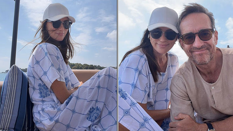 Dünyaca ünlü oyuncu çift tatil için İstanbul’u seçti: Boğaz turunda aşk pozları