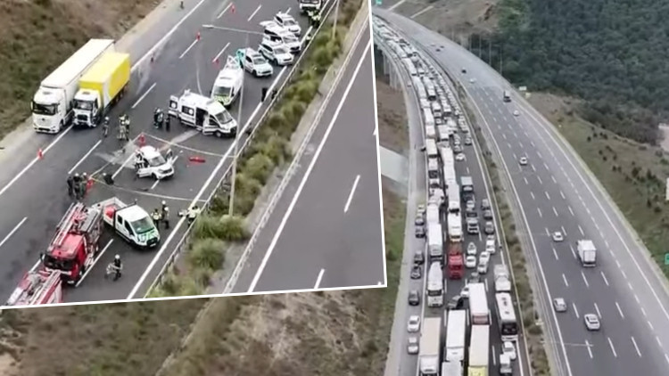 Kuzey Marmara Otoyolu’nda feci kaza: 3 can kaybı