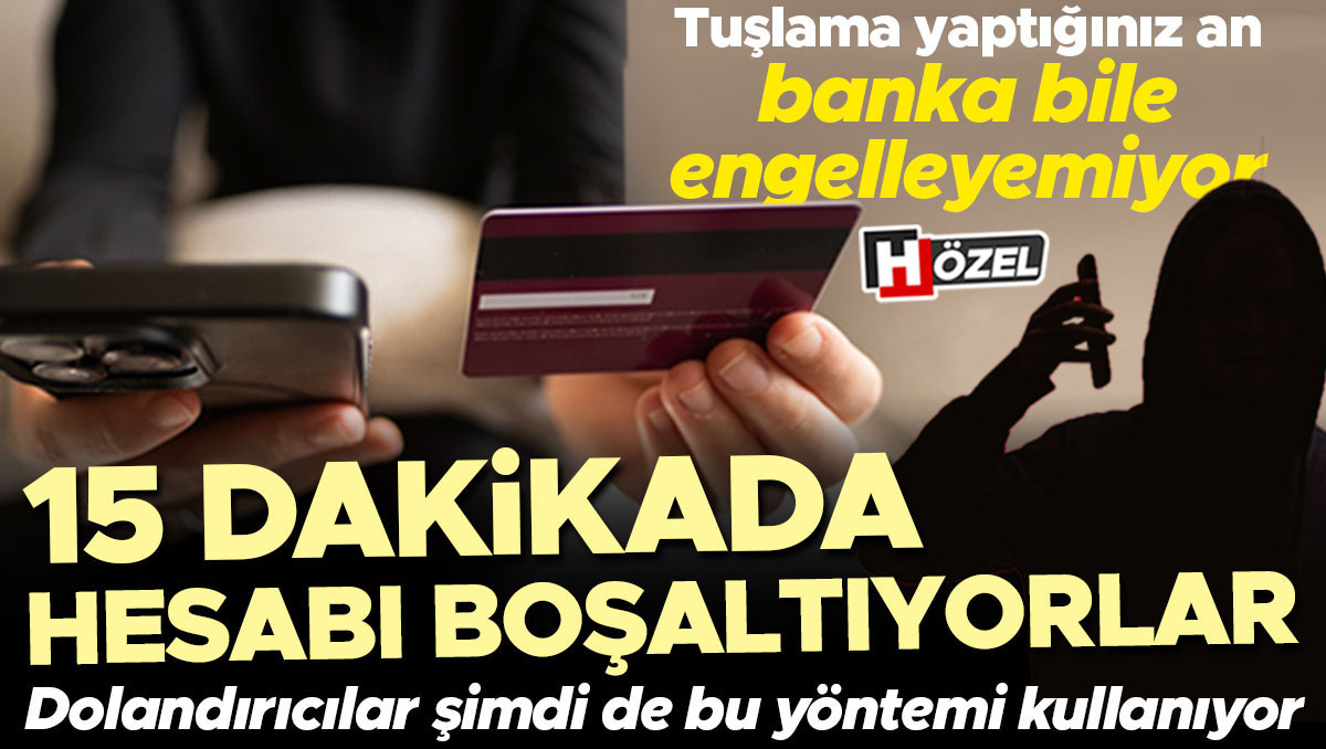 “Alacağınız var” deyip 15 dakikada hesabınızı boşaltıyorlar! Tuşlama yaptığınız an banka bile engelleyemiyor