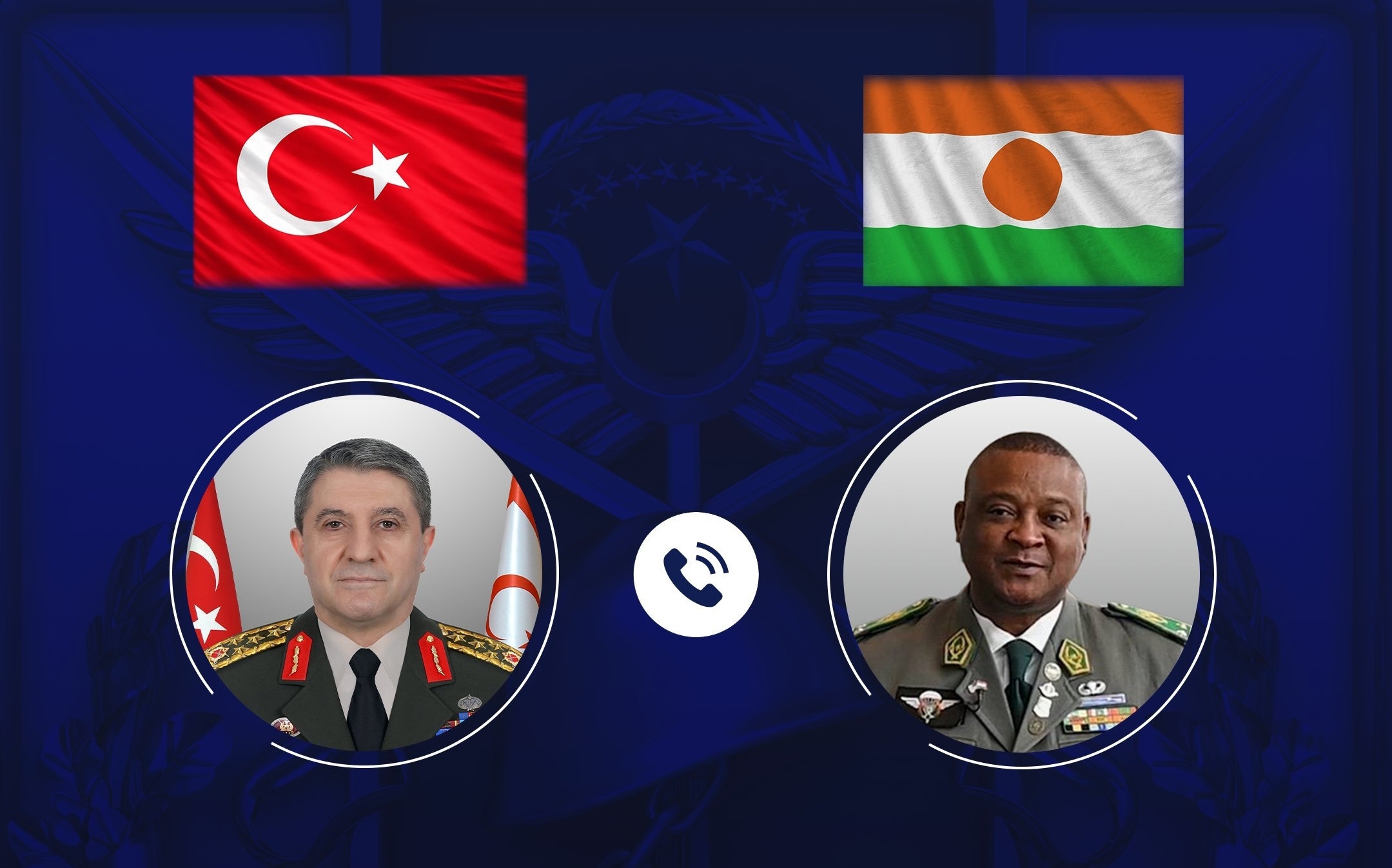 Genelkurmay Başkanı Orgeneral Bayraktaroğlu, Nijerli mevkidaşı Salaou ile telefonda görüştü