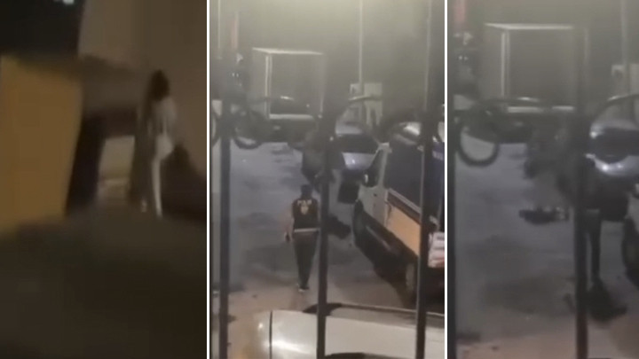 Kayıp olarak aranan 15 yaşındaki kız çocuğu, polisi görünce boğazına bıçak dayadı