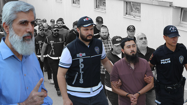 'Kuytulcular' yapılanmasına yönelik operasyonda yakalanan 56 şüpheli adliyede
