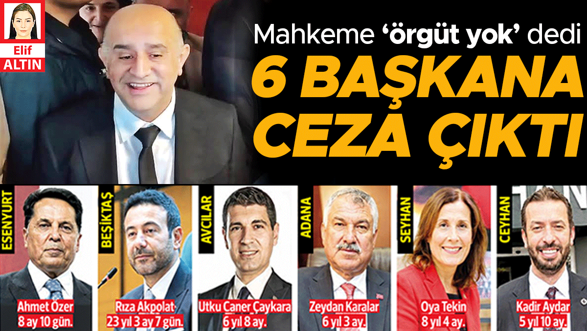 Aziz İhsan Aktaş davasında örgüt yok ‘rüşvet’ten ceza