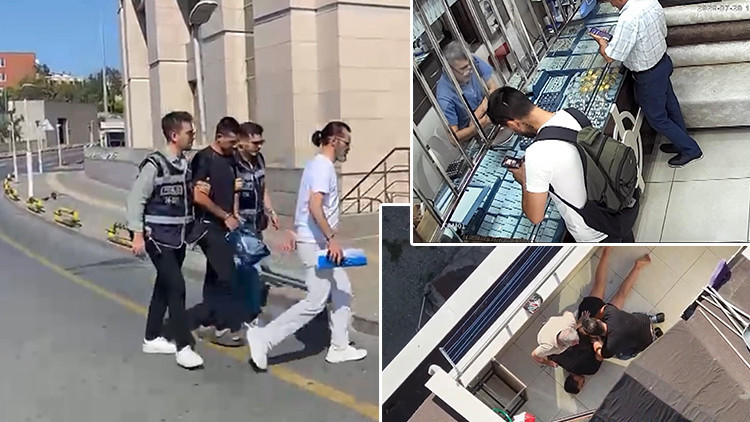Milyonluk altınla kaçan kurye çatı boşluğunda yakalandı: Uyandığımda çanta yoktu