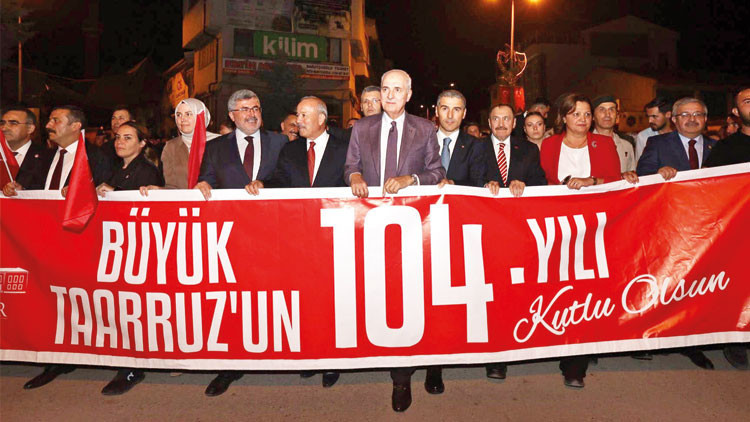 Kocatepe’ye zafer yürüyüşü