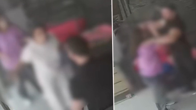 Mersin'de spor salonunda dehşet: Kadının boğazını sıktığı anlar kamerada