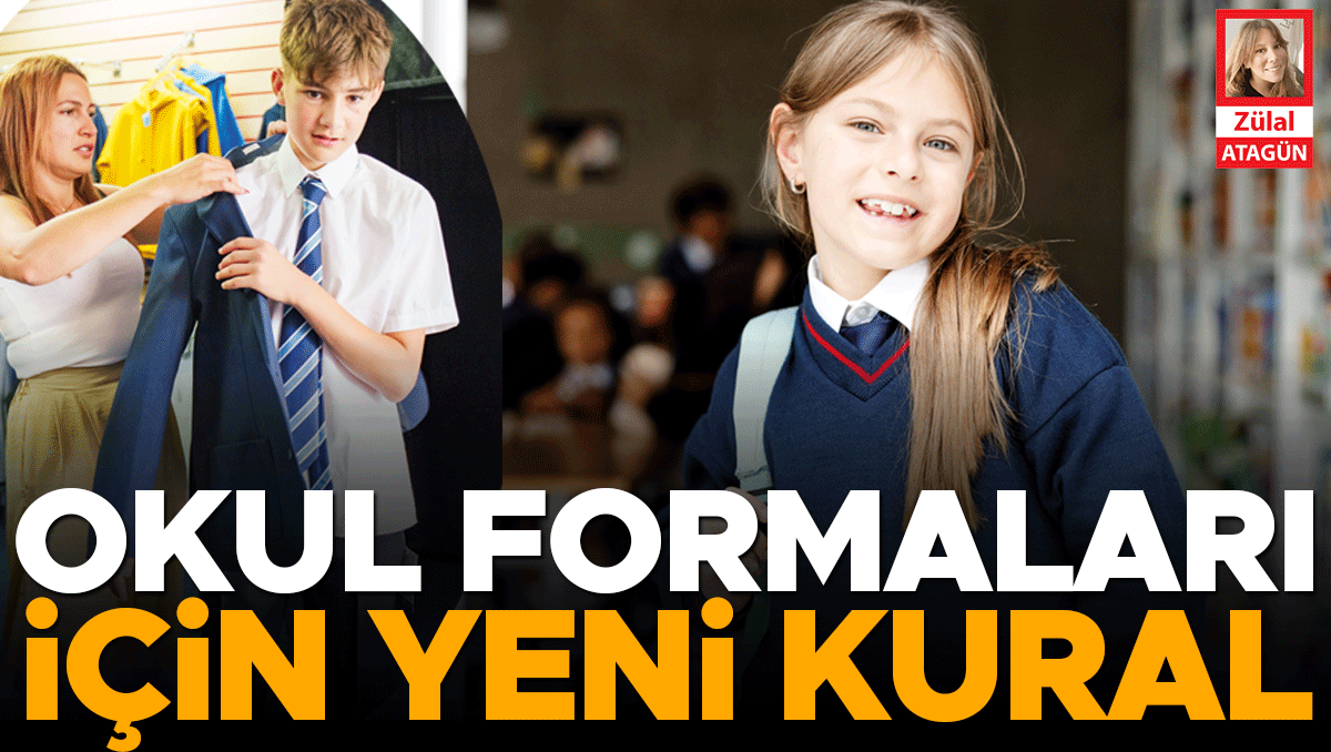 7 maddede okul kıyafeti