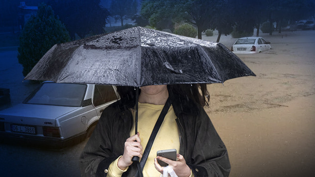 Çok kuvvetli ve şiddetli yağış geliyor! Meteoroloj…