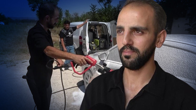 Sokakta görünce haber vermeden yıkıyor: Para talep etmiyor! 'Genelde kirli olmasına özen gösteriyoruz'