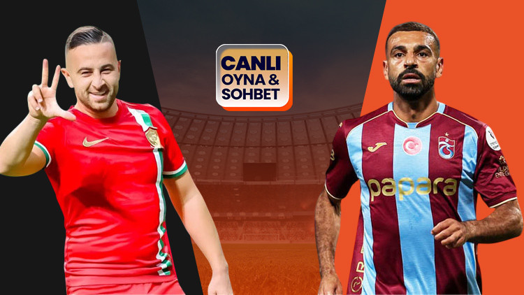 Trabzonspor, Amed deplasmanında! Maçın heyecanı canlı sohbet ile Misli'de