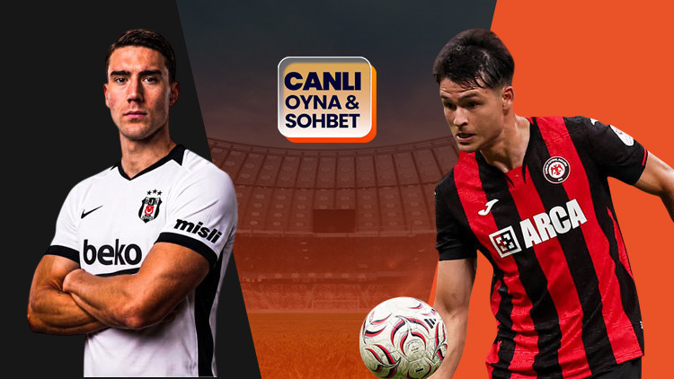 Beşiktaş, Çorum'u konuk ediyor! Maçın heyecanı canlı sohbet ile Misli'de