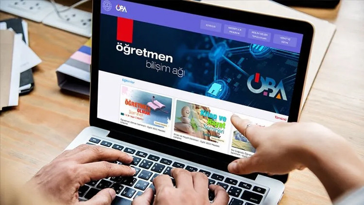 ÖĞRETMEN SEMİNERLERİ ÖBA GİRİŞ EKRANI