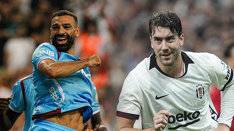 Süper Lig'in yeni yıldızları yine sahnede: Vlahovic hat-trick yaptı, Salah durmuyor!