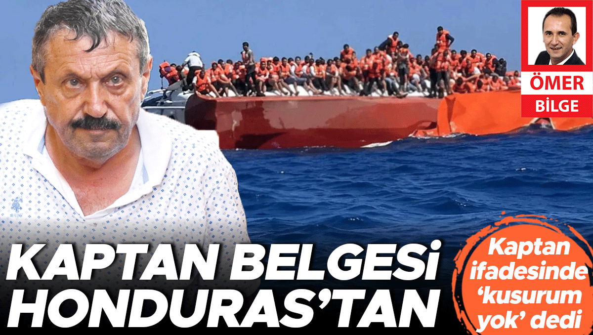 Kaptan: Kusurum yok