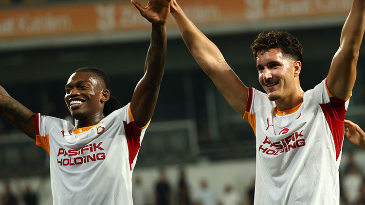 Galatasaray'da Rafael Leao ve Deniz Gül, ilk kez forma giydi!