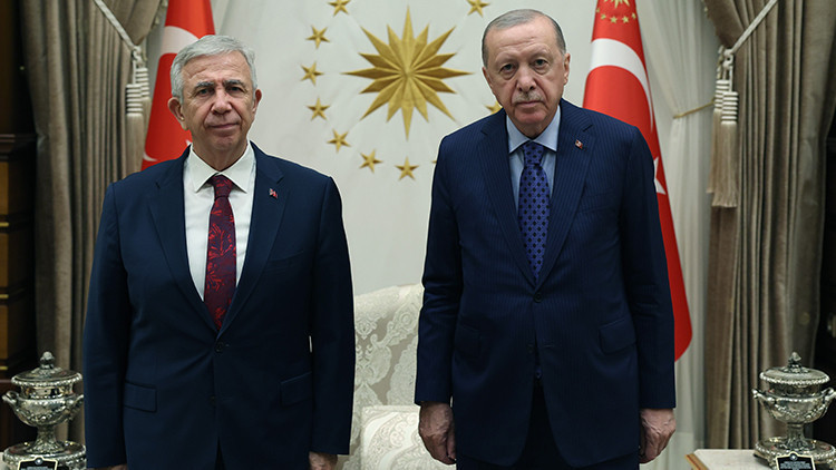 Cumhurbaşkanı Erdoğan Mansur Yavaş'ı kabul etti