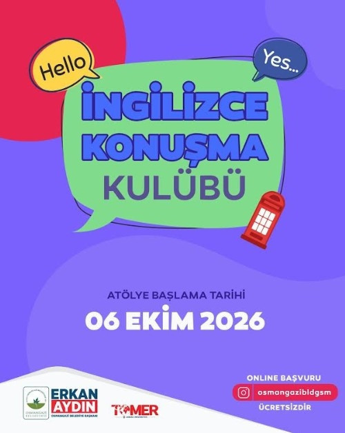 Bursa Haberleri - Osmangazi Belediyesi’nden ücretsiz İngilizce eğitimi - Yerel Haberler