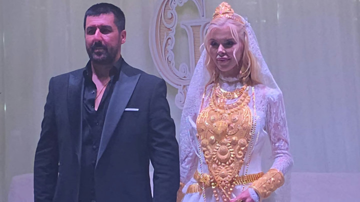 'Vanlı Kara Haydar' ile Çağla Öz'ün düğün görüntüleri gündem olmuştu! Altınlar odunlukta bulundu