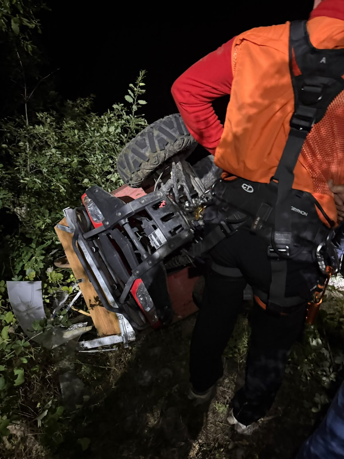 Şavşat Haberleri - Şarampole yuvarlanan ATV'nin sürücüsü yaşamını yitirdi - Artvin Haberleri