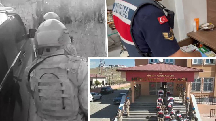 8 ilde 9 ayrı suç örgütüne operasyon: 76 gözaltı
