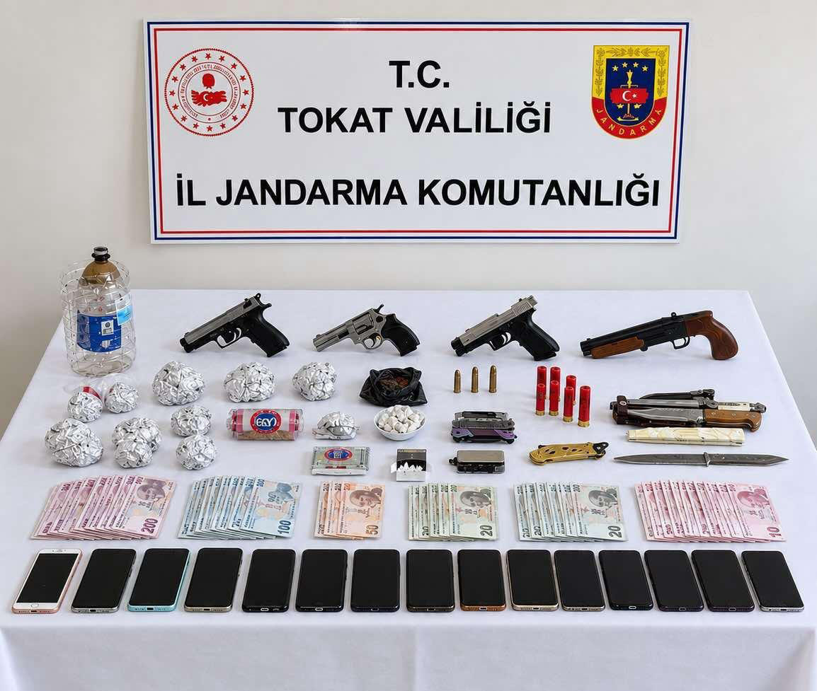 Tokat Haberleri - Tokat’ta uyuşturucu operasyonu: 20 kişi gözaltına alındı - Merkez Haberleri