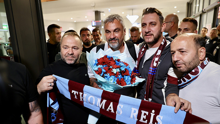 Trabzonspor Teknik Direktörü Thomas Reis: 'Umarım birlikte tarih yazacağız!'