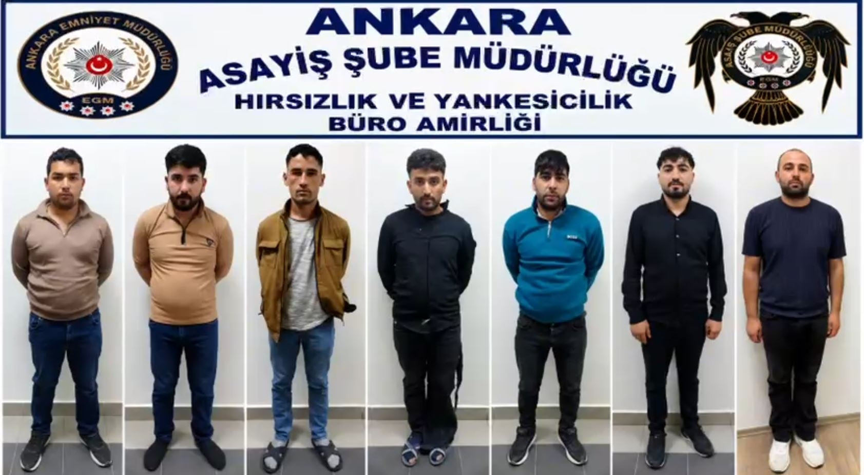 Ankara Haberleri - Ankara'da hırsızlık şebekesine operasyon; 7 tutuklama - Yerel Haberler