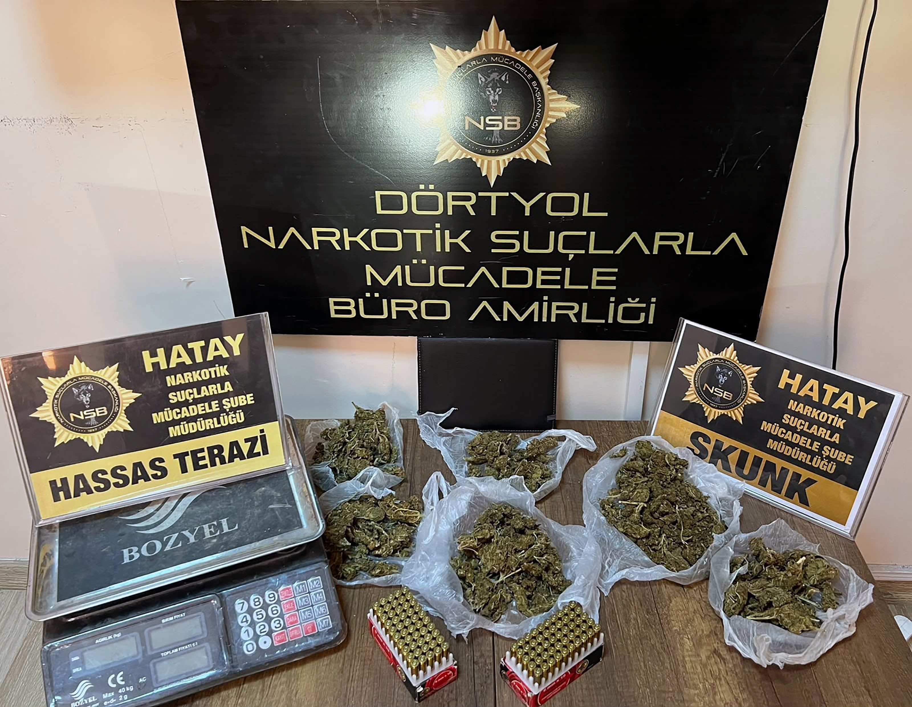 Dörtyol Haberleri - Evinde 350 gram skunk ele geçirilen şüpheli gözaltına alındı - Hatay Haberleri