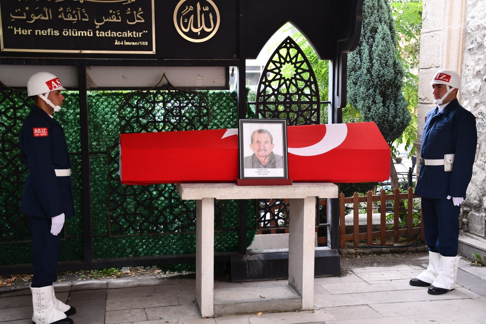 Kütahya Haberleri - Kütahya'da vefat eden Kıbrıs gazisi Halil Çil son yolculuğuna uğurlandı - Yerel Haberler