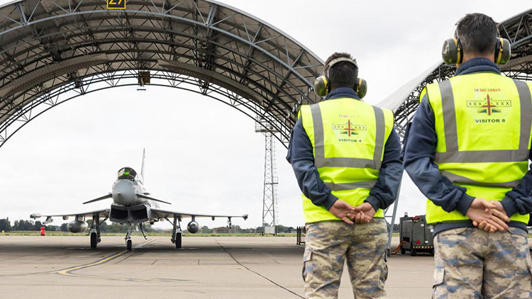 MSB'den 'Eurofighter' açıklaması: İngiltere'deki uçak bakım tesisleri incelendi