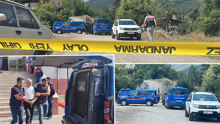 Bolu'da baba ile oğlunu öldürmüştü! Katil zanlısı 38 gün sonra saklandığı ormanda yakalandı