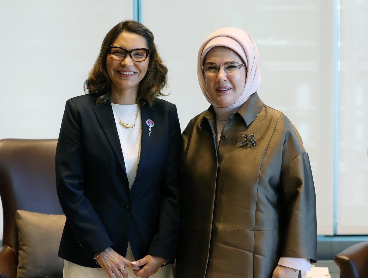 Emine Erdoğan, Brezilya Devlet Başkanı'nın eşi Silva ile görüştü: